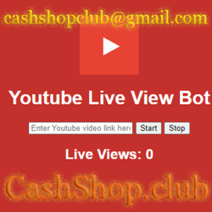 Youtube Live View Bot